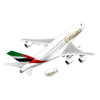 emirates a380 tail sticker
