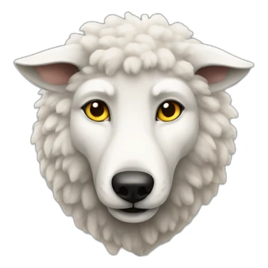 Wolf in sheep's clothing sticker