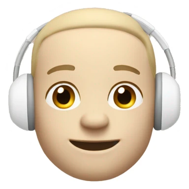 Beige coloured AirPod max  sticker