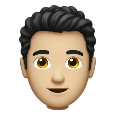 dark-haired guy matrix movie style sticker