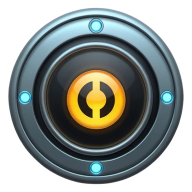 futuristic portal door sticker