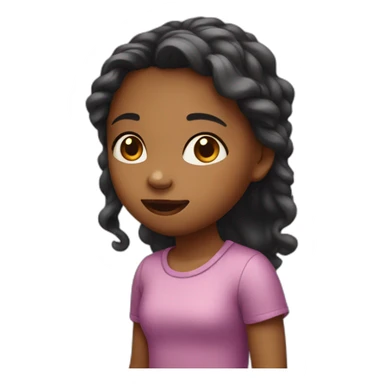 Little girl who sings sticker