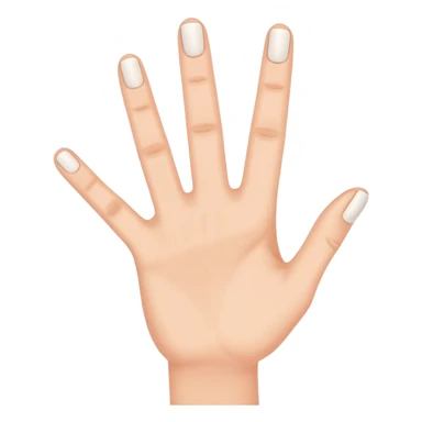 fingers forming a hashtag symbol sticker