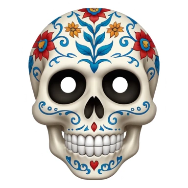 Greatful dead skull sticker