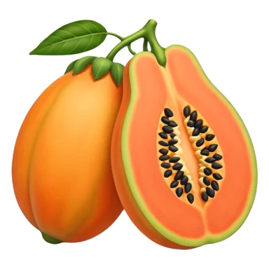 papaya sticker