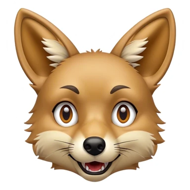 Surprised Coyote  sticker