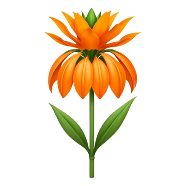 	crown imperial  sticker