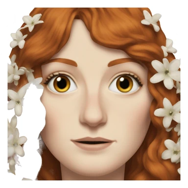 florence welch from the band florence and the machin sticker