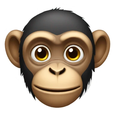 Wird monkey  sticker
