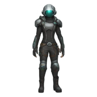 futuristic Technomancer warPants sticker