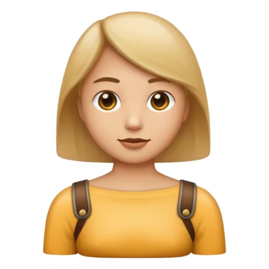 Create a shoulder emoji with all 3 delts visible sticker