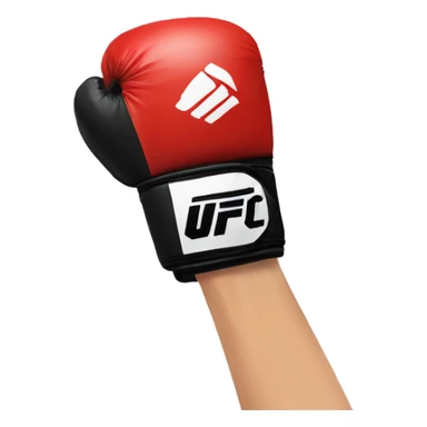 UFC GLOVE sticker
