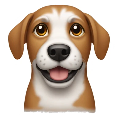 Dog with nails sticker