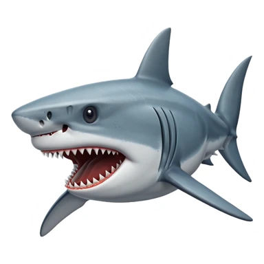 Megladon shark sticker