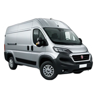 Fiat Ducato silver sticker