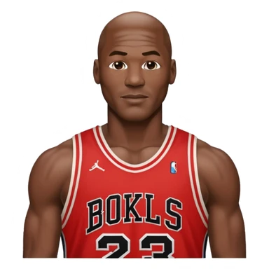 Michael Jordan number 23 sticker