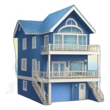 beach house sticker