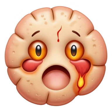 pus cut in skin infection sticker