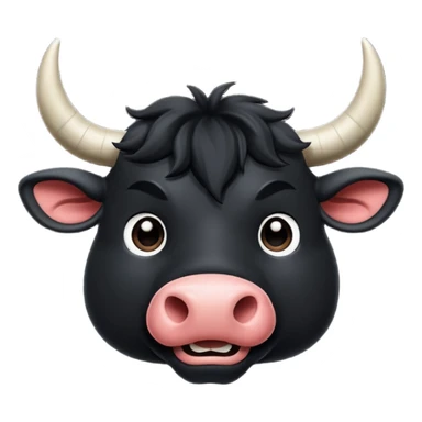 Ferdinand (black) from the Ferdinand disney movie sticker