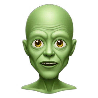 alien celebrity sticker