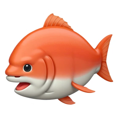Un emogi tipo asi🤪 de color salmon con este lqcito🎀 en la cabeza sticker