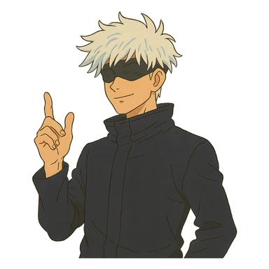 Gojo Satoru from Jujutsu Kaisen sticker