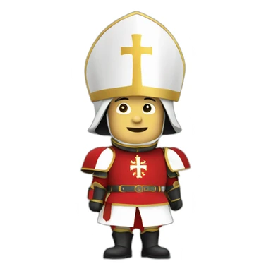 papal swissguard sticker