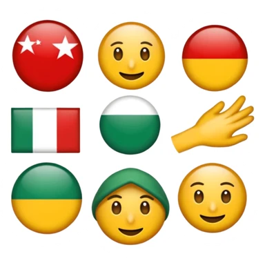 Kürdistan bayrağı emoji 🇹🇯 bunun gibi sticker
