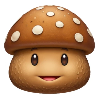 goomba mushroom brown sticker