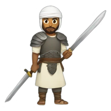 muslim warrior sticker