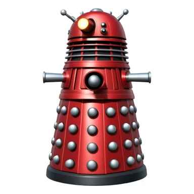 Red Dalek sticker