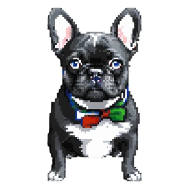 French bulldog sticker
