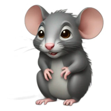 communism rat sticker