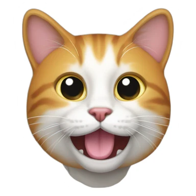 dos gatos besándose sticker