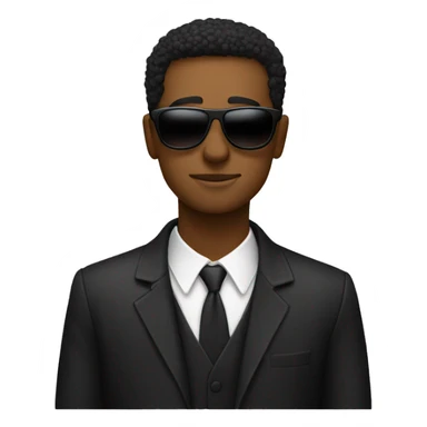 black skinny sunglasses no person sticker