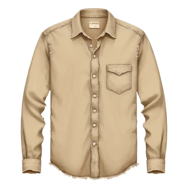 vintage Torn shirt without pocket sticker