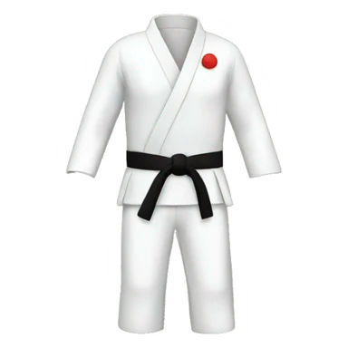 White belt sticker