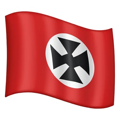 Nazi flag sticker