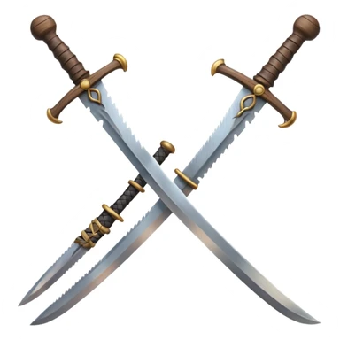 pirate swords sticker