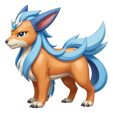Primarina-Entei-Glaceon-Suicune-Amaura-Dialga-fusion sticker