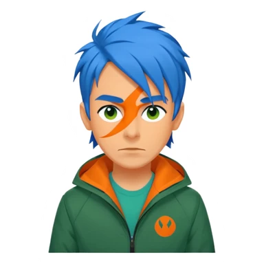 Incredibox Sprunki Oren sticker