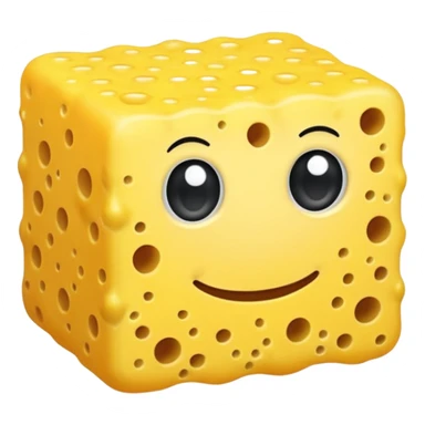 sponge in kitchen sticker