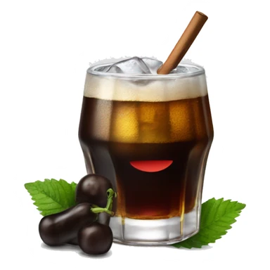 fernet con coca y hielo sticker