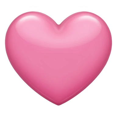 Pink heart sticker