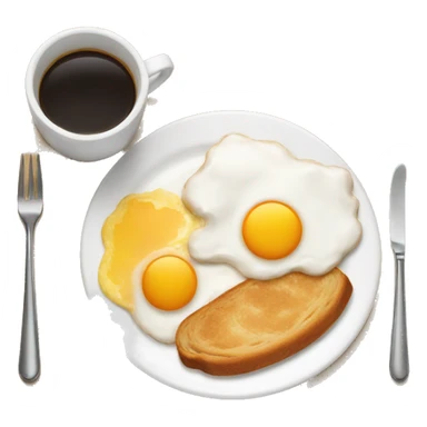 Breakfast sticker