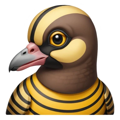 yellowjackets holding a pigeon sticker