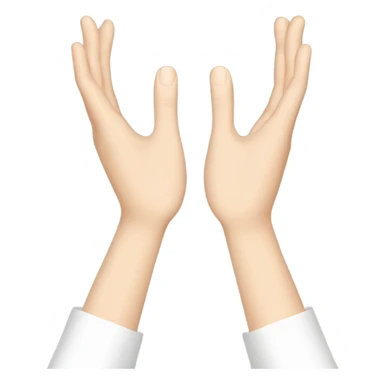 CREATE A PROFFESIONAL IMGAGE. Two hands placed firmly together, meaning please or thank you in Japanese culture. A common alternative use for this emoji is for prayer, using the same gesture as praying hands. MAKE IT HANDS OF WOMEN sticker