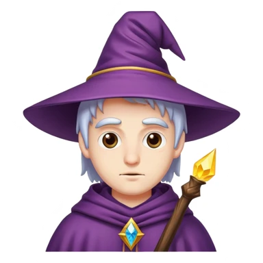 Autistic wizard sticker