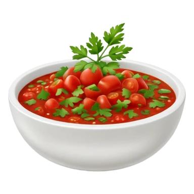 Homemade salsa sticker