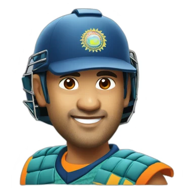 Ms dhoni sticker
